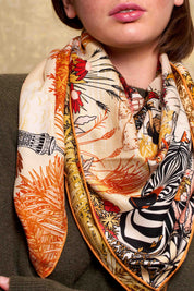 Circus Wool &amp; Silk Maxi Scarf