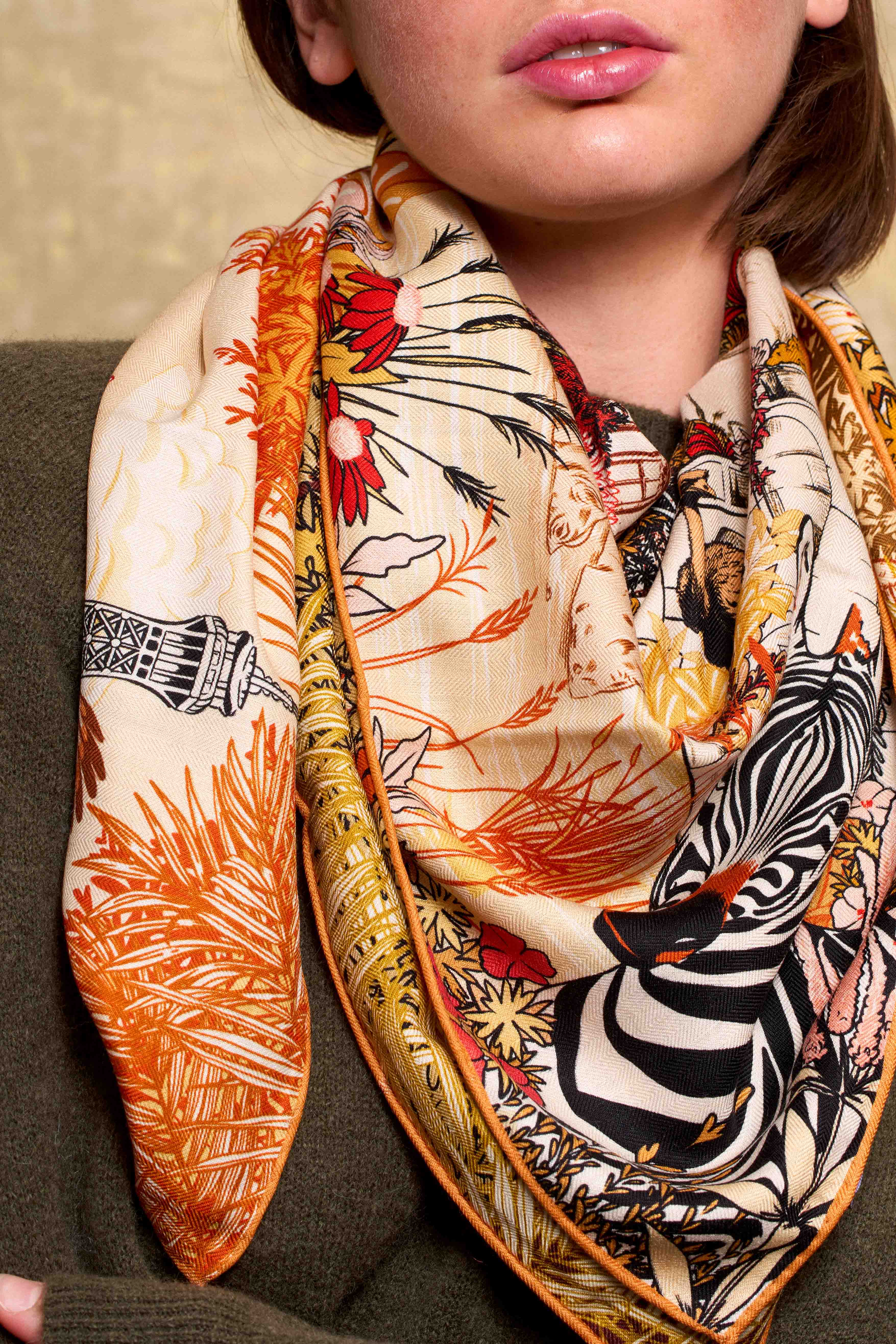 Circus Wool &amp; Silk Maxi Scarf