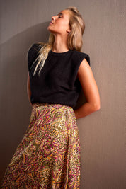 Betty Tie and Die Purple Skirt