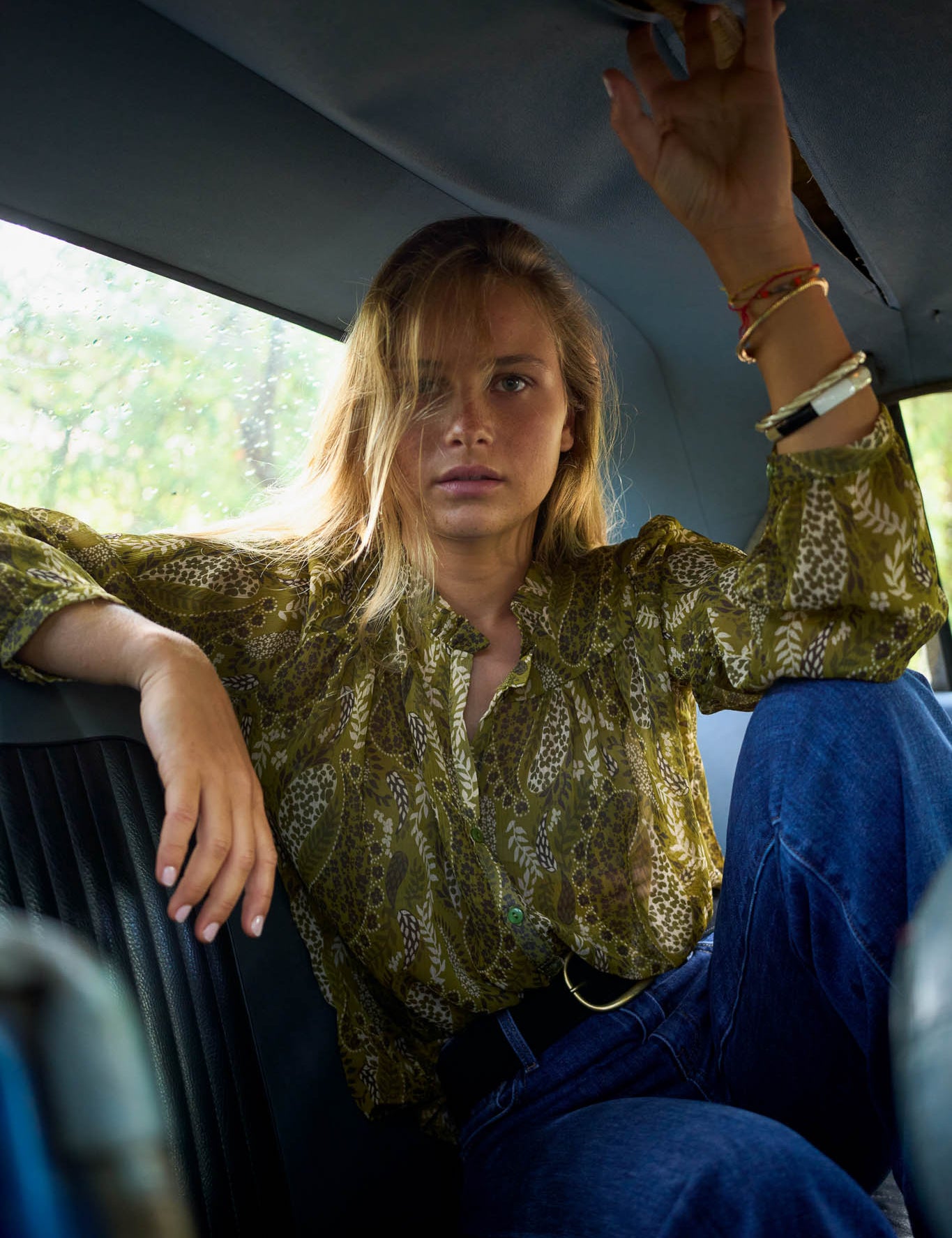 Hailey Animal Blouse
