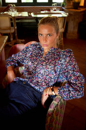 Hailey Animal Blouse