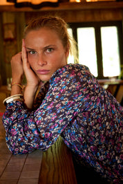 Hailey Animal Blouse