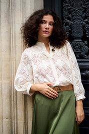 Hailey Animal Blouse