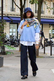 Casquette en daim Audrey