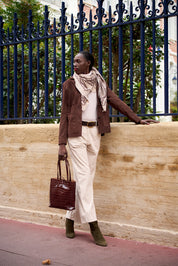 Veste en daim Viriato