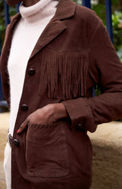 Veste en daim Viriato