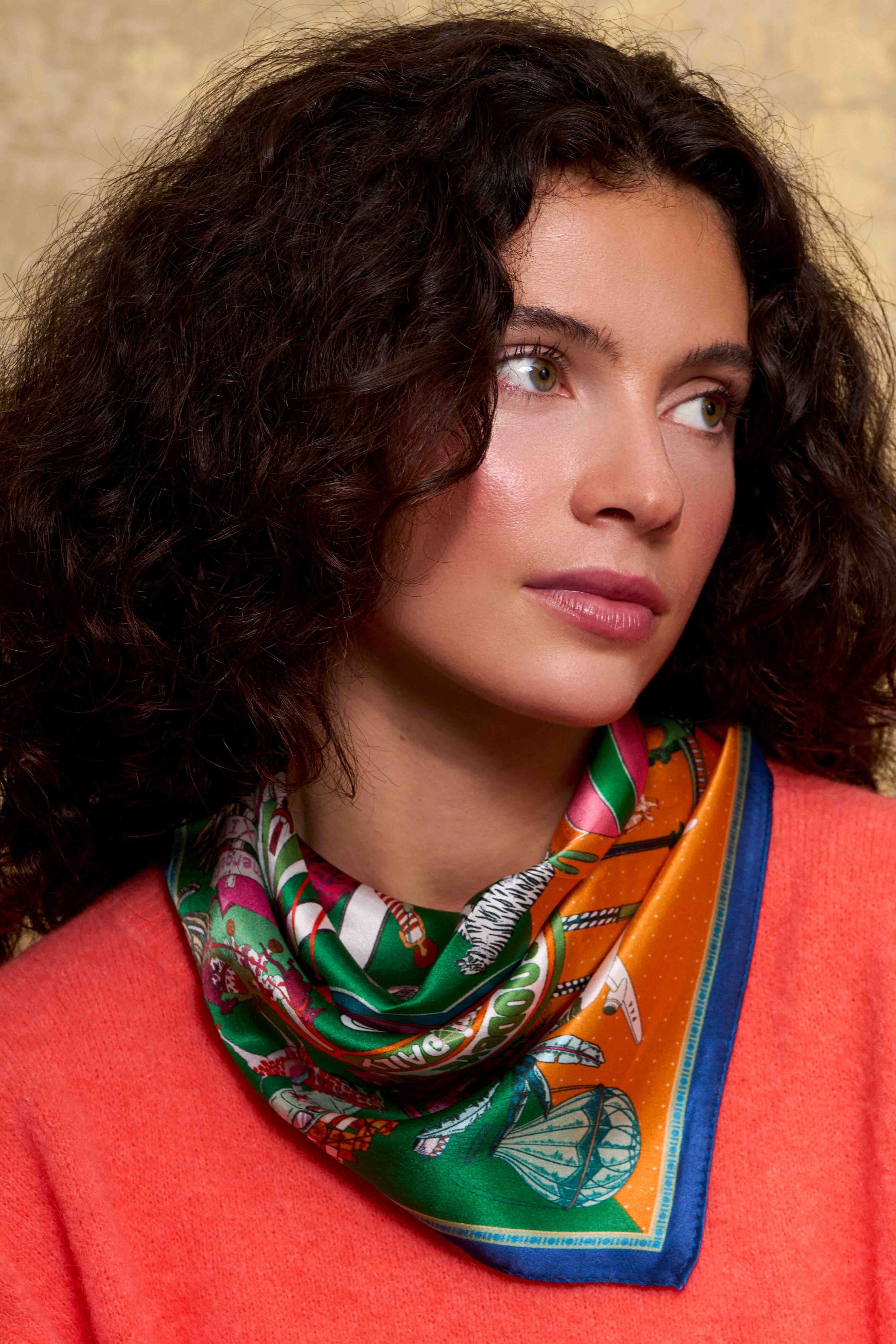 Foulard Calypso Rococo Vert