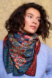 Wild Story Maxi Wool &amp; Silk Scarf