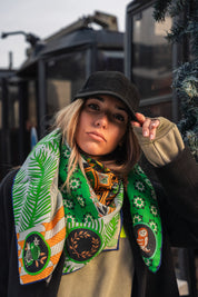 Maxi Écharpe Laine & Soie Wild Story