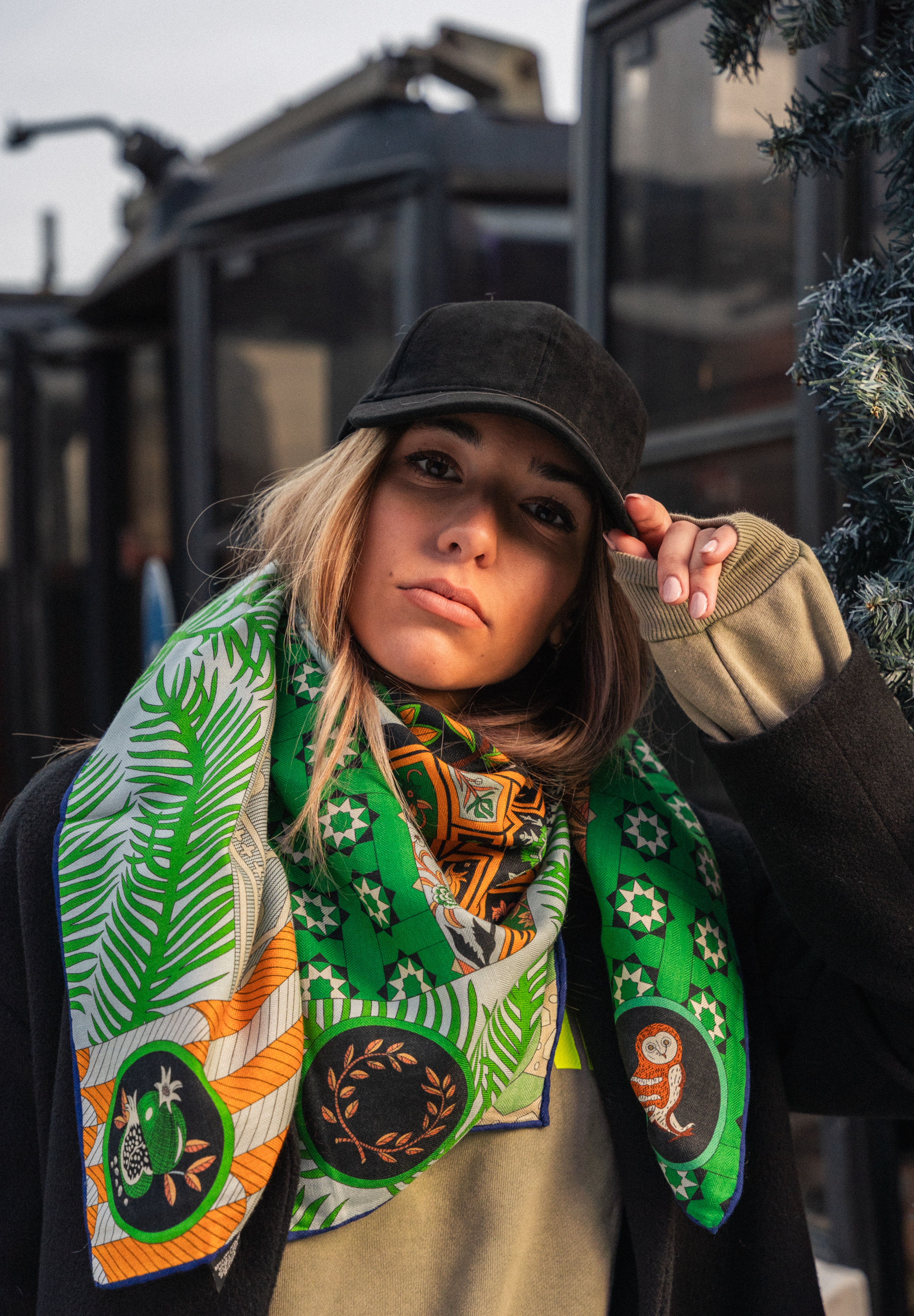Maxi Écharpe Laine & Soie Wild Story