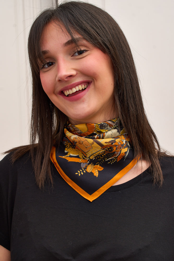 Foulard Escapade noir
