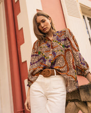 Blouse Louise Snake