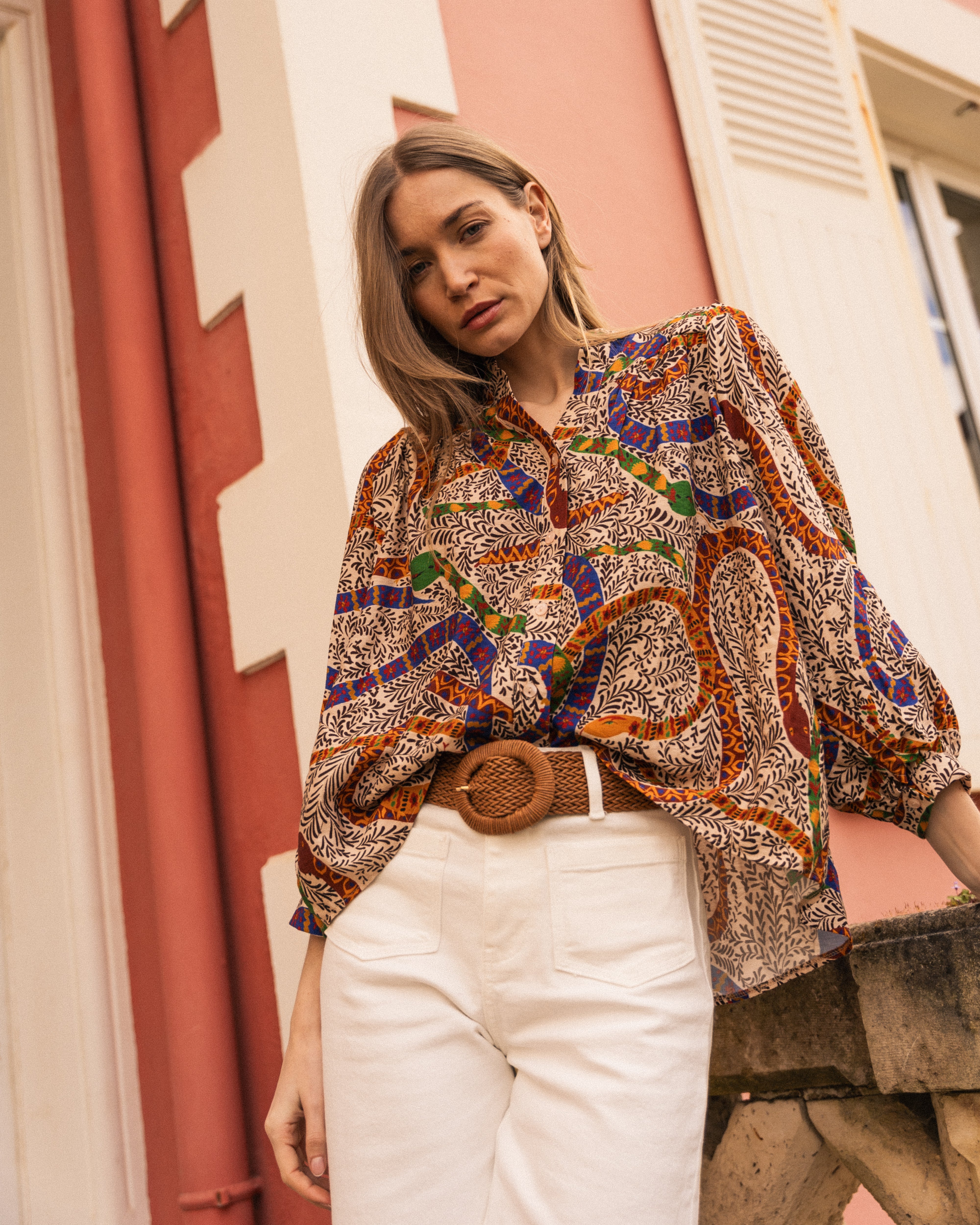 Blouse Louise Snake