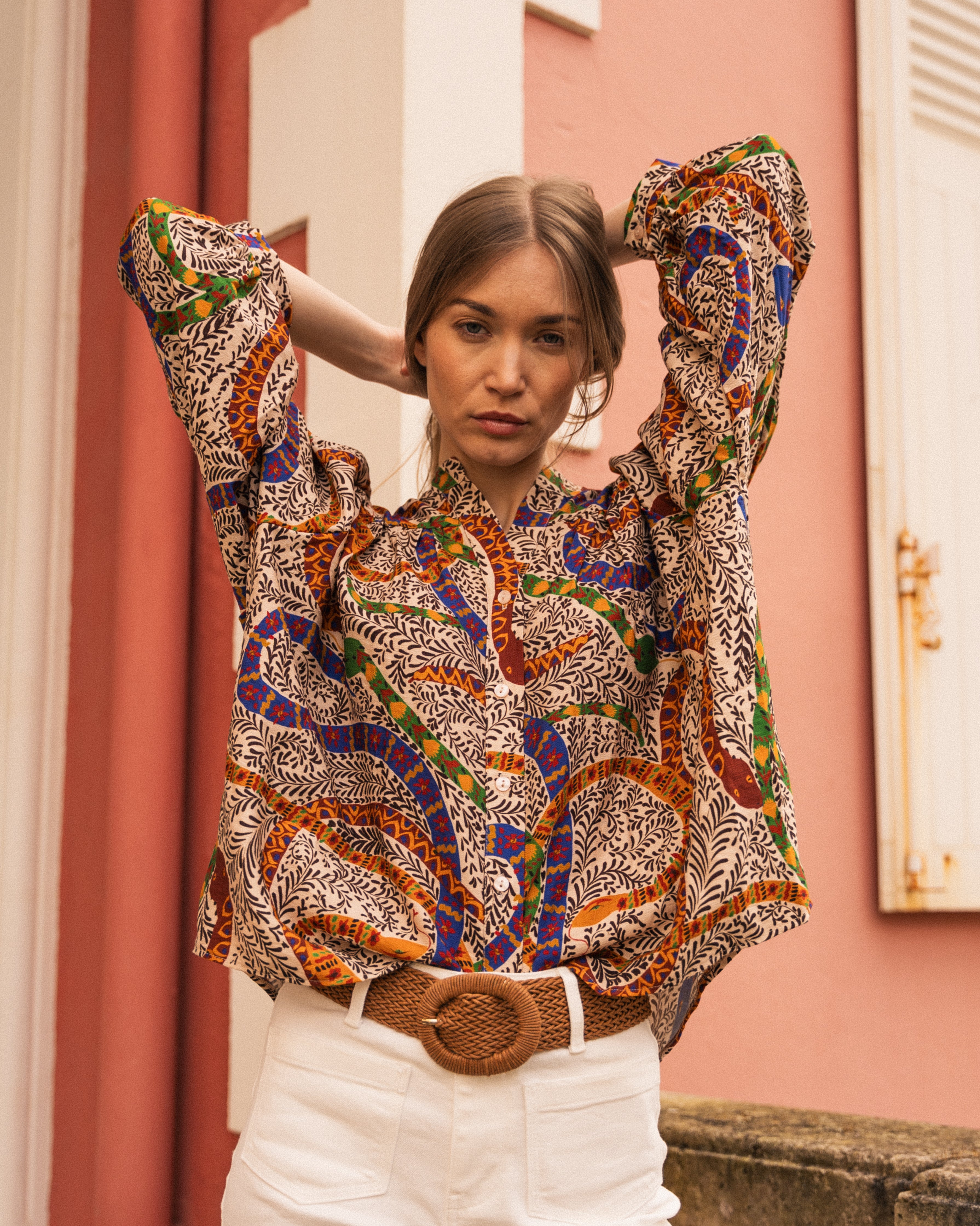 Blouse Louise Snake