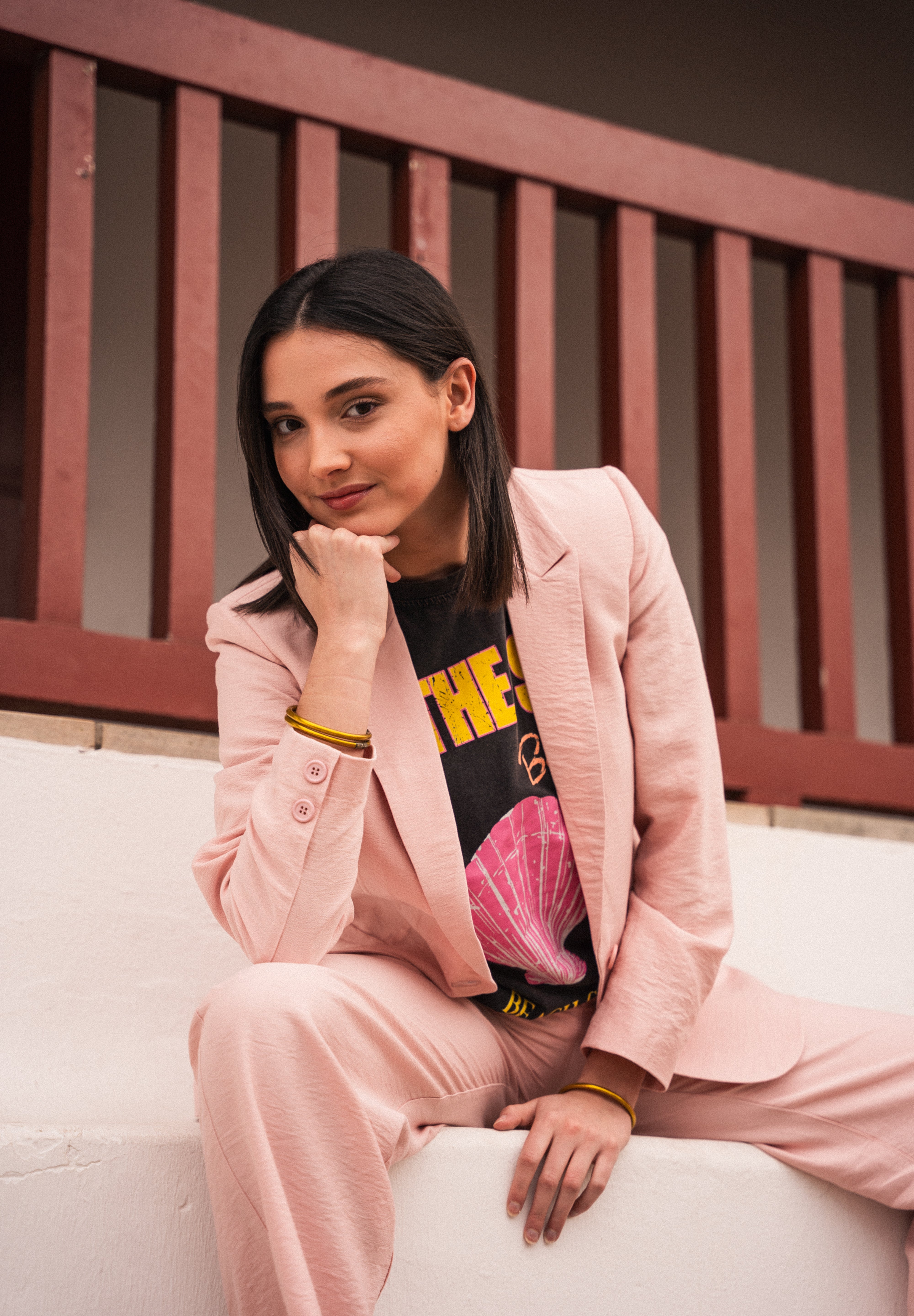 Théo Summer Rose Pants