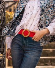 Ceinture Ava Bleu