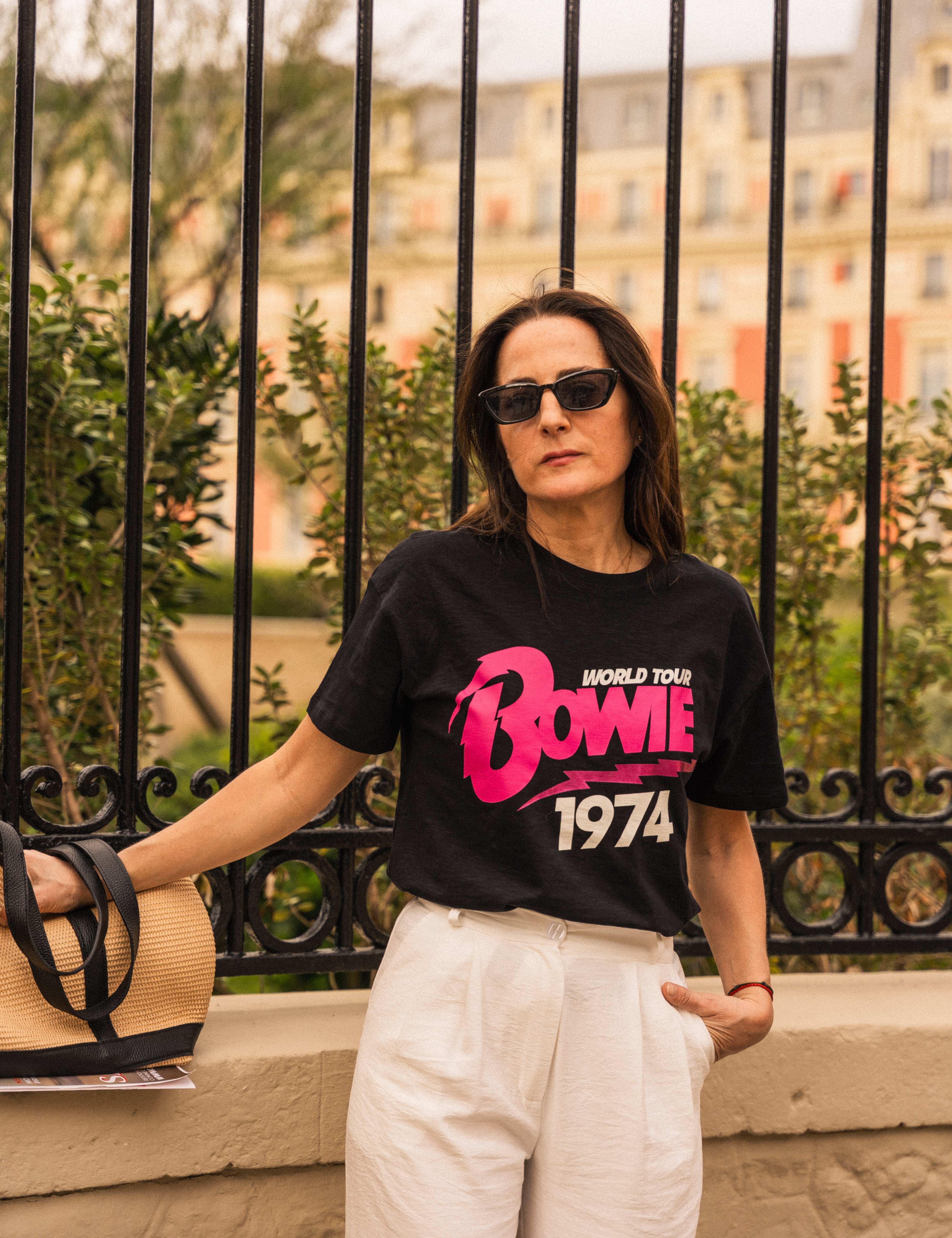 T-shirt Bowie Jaune