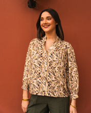 Blouse Louise Kaki