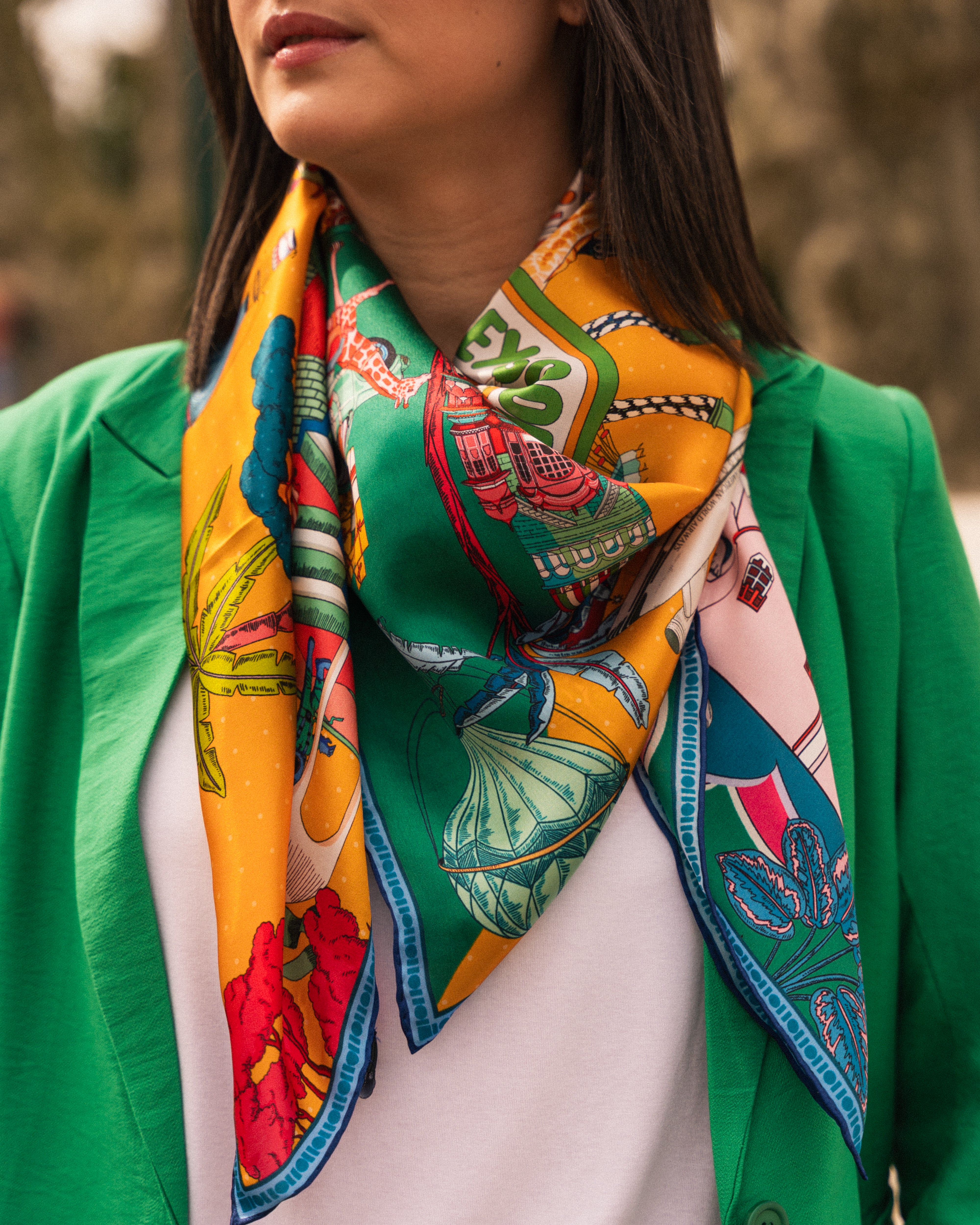 Foulard Summer circus