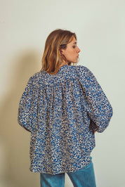 Louise Blue Blouse