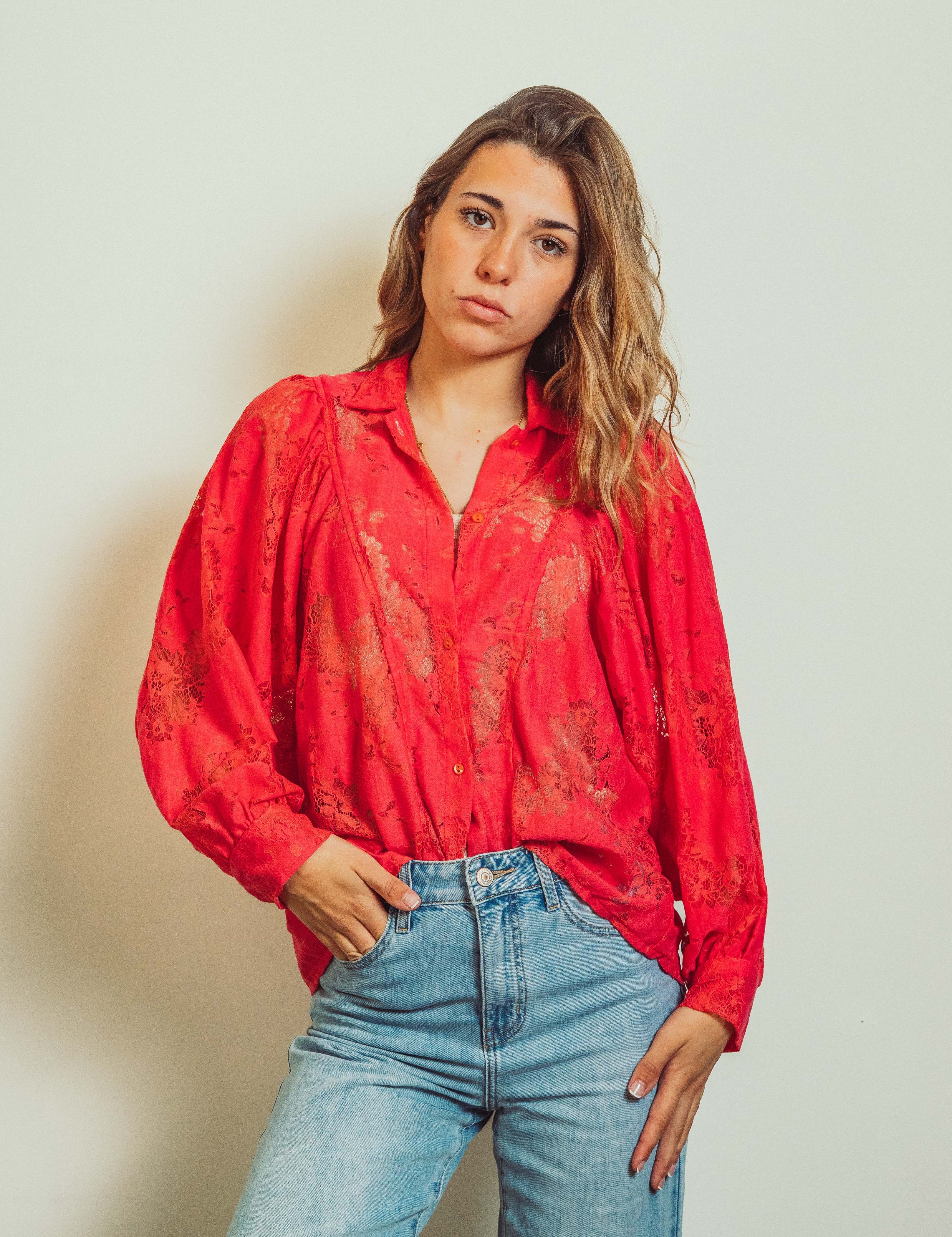 Caroline Lace Blouse