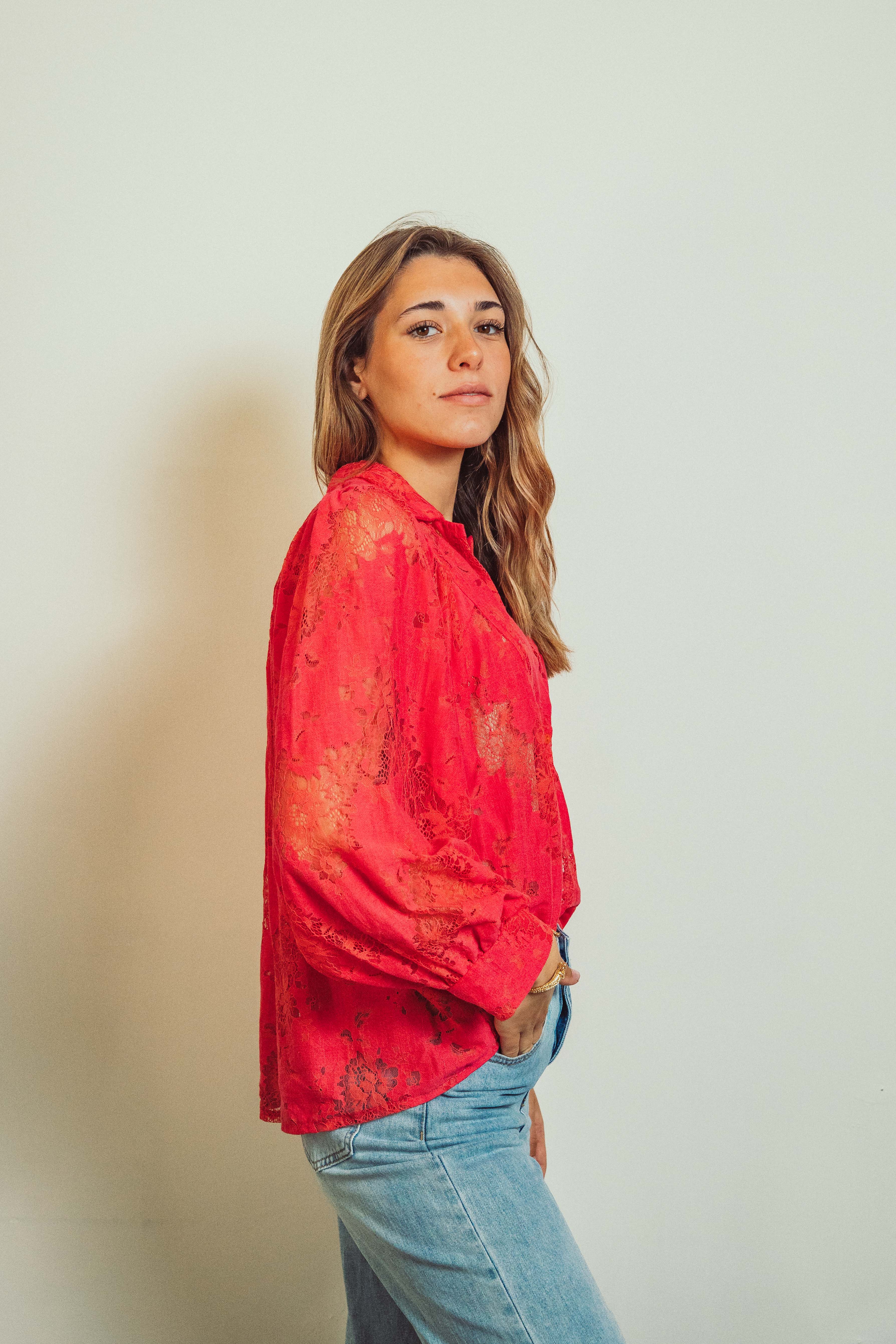 Caroline Lace Blouse