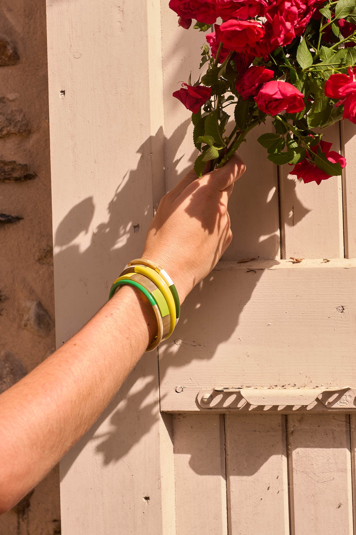 Bracelets cornes Multicolores