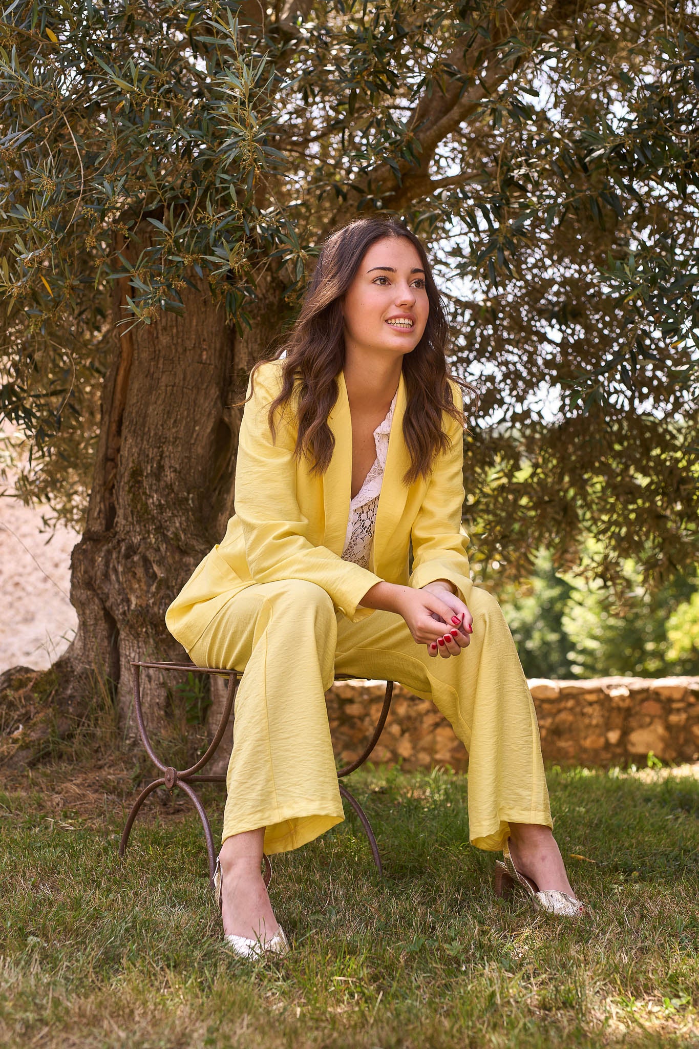 Pantalon Théo Summer Jaune