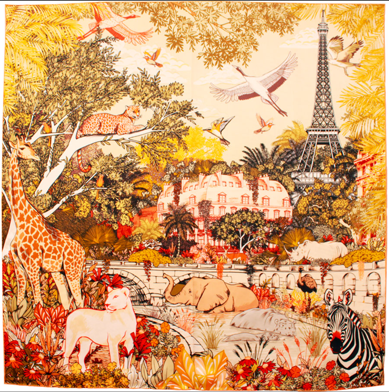 Circus Wool &amp; Silk Maxi Scarf