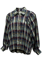 Blouse Bianca tartan