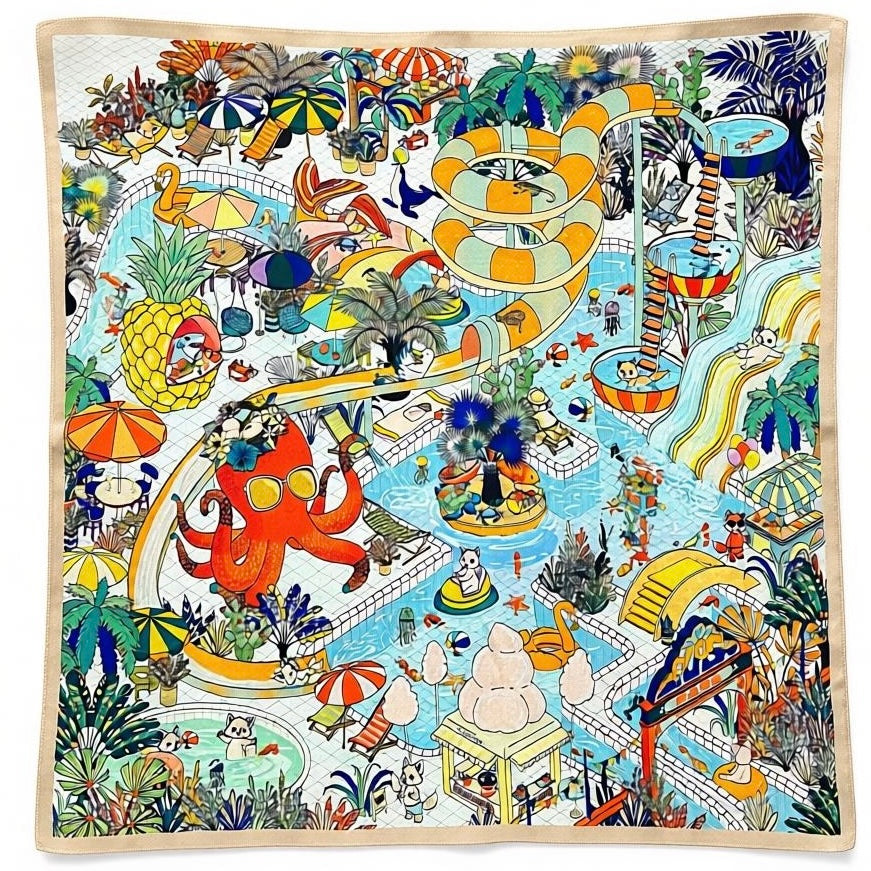 Foulard Medusa Nostalgic