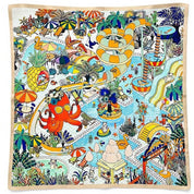 Maxi Foulard Soie Medusa Nostalgic