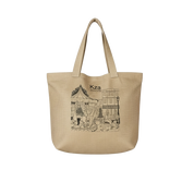 Dean Large Suede Tote Bag