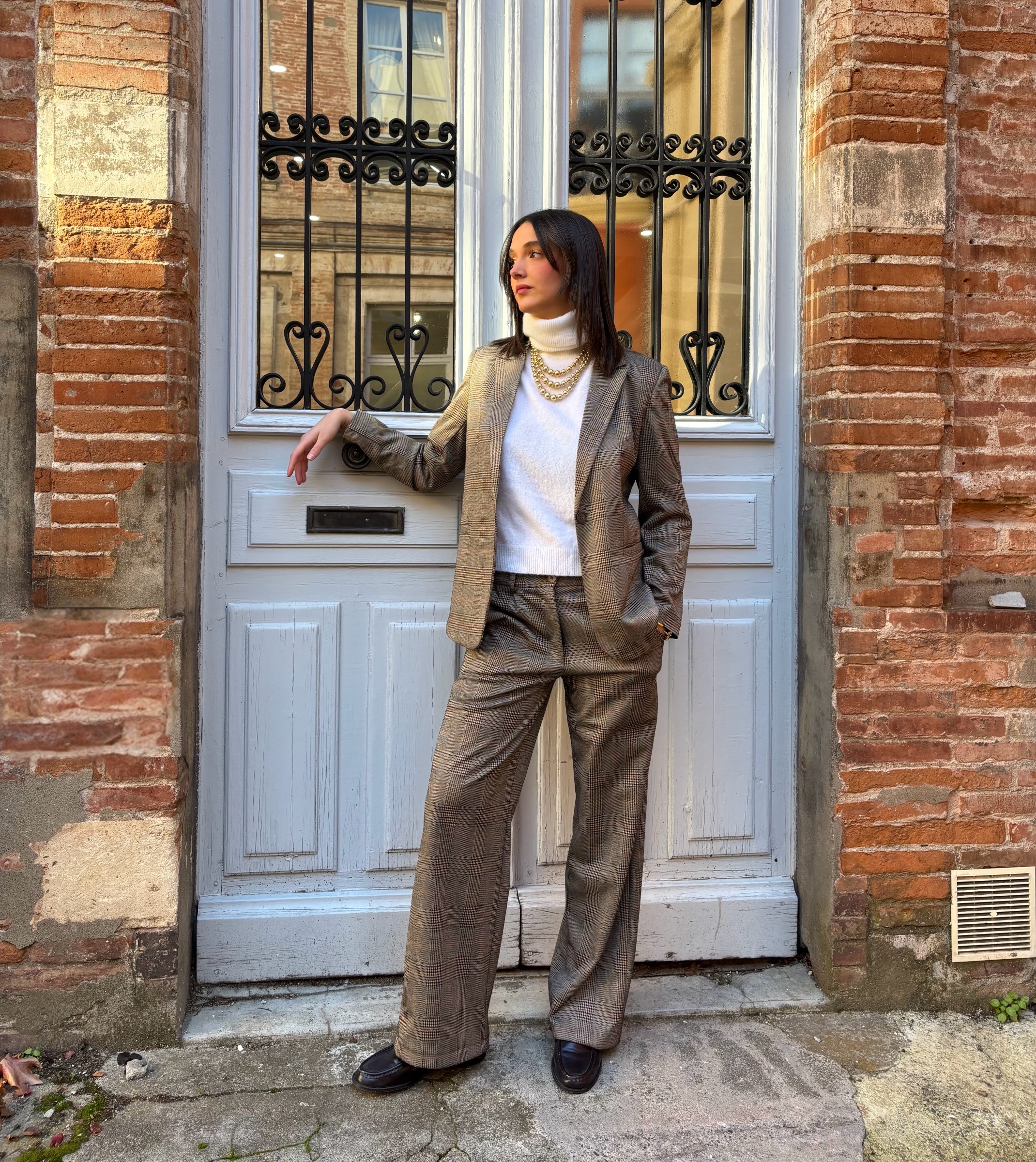 Pantalon Jules Prince de Galles