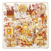 Maxi Foulard Laine et Soie Escapade rosée