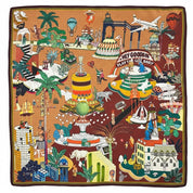 Foulard Calypso Rococo Prune