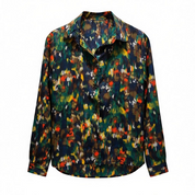 Chemise Colette green painting