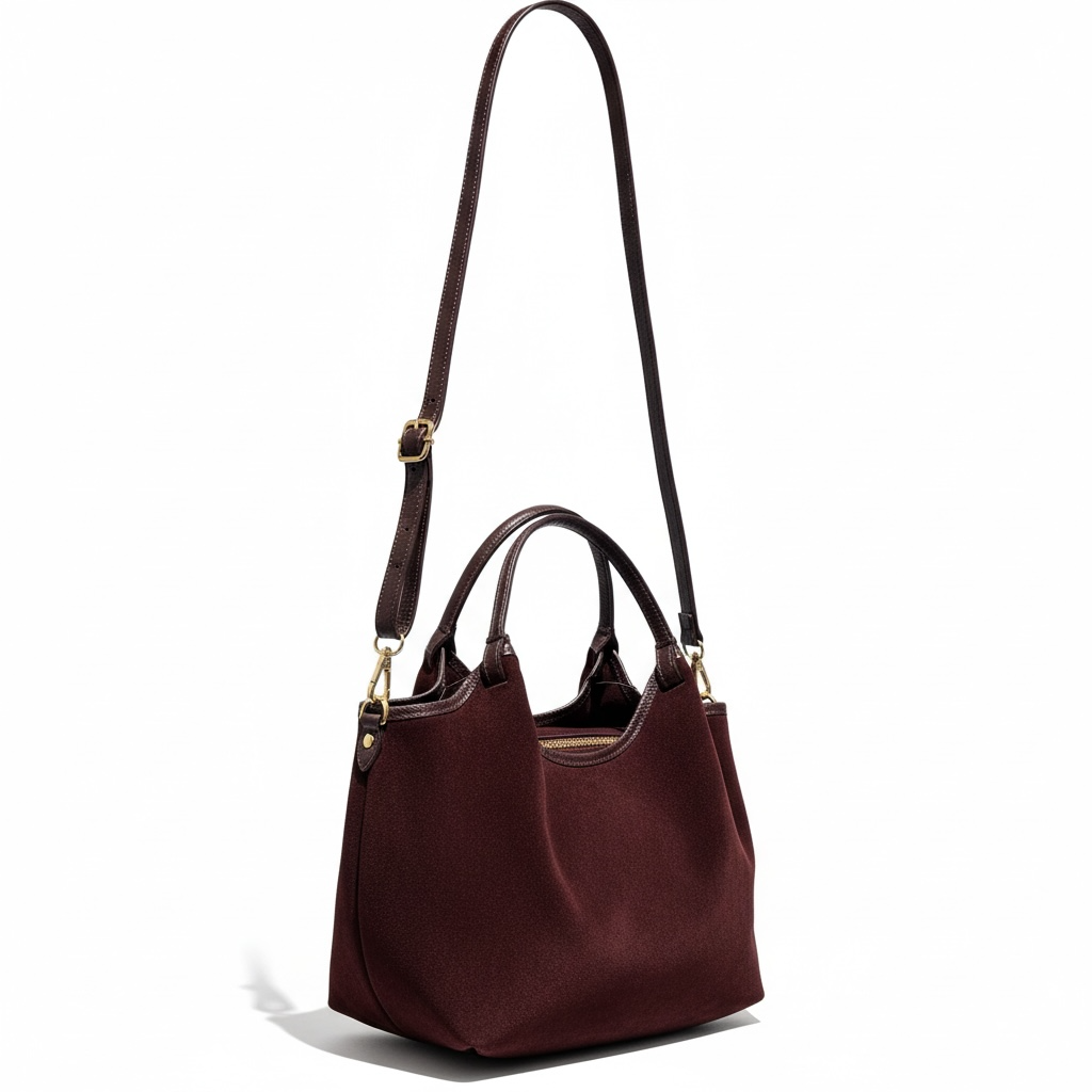 Bolso Mélusine trenzado en color camello