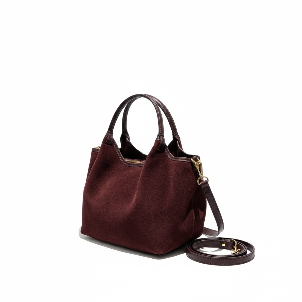 Bolso Mélusine trenzado en color camello