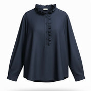 Blouse Léa en tencel jean