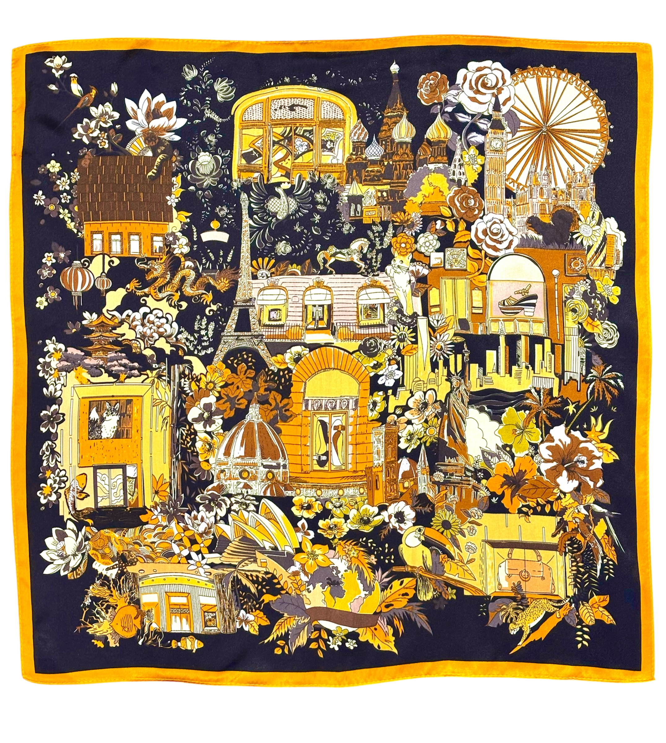 Foulard Escapade noir