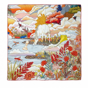 Maxi Foulard Eden aquatique