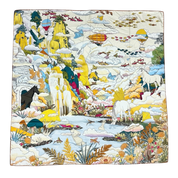 Maxi Foulard Eden mimosa