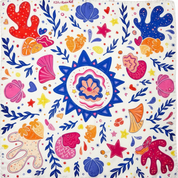 Kza x Alaïa Nell silk scarf