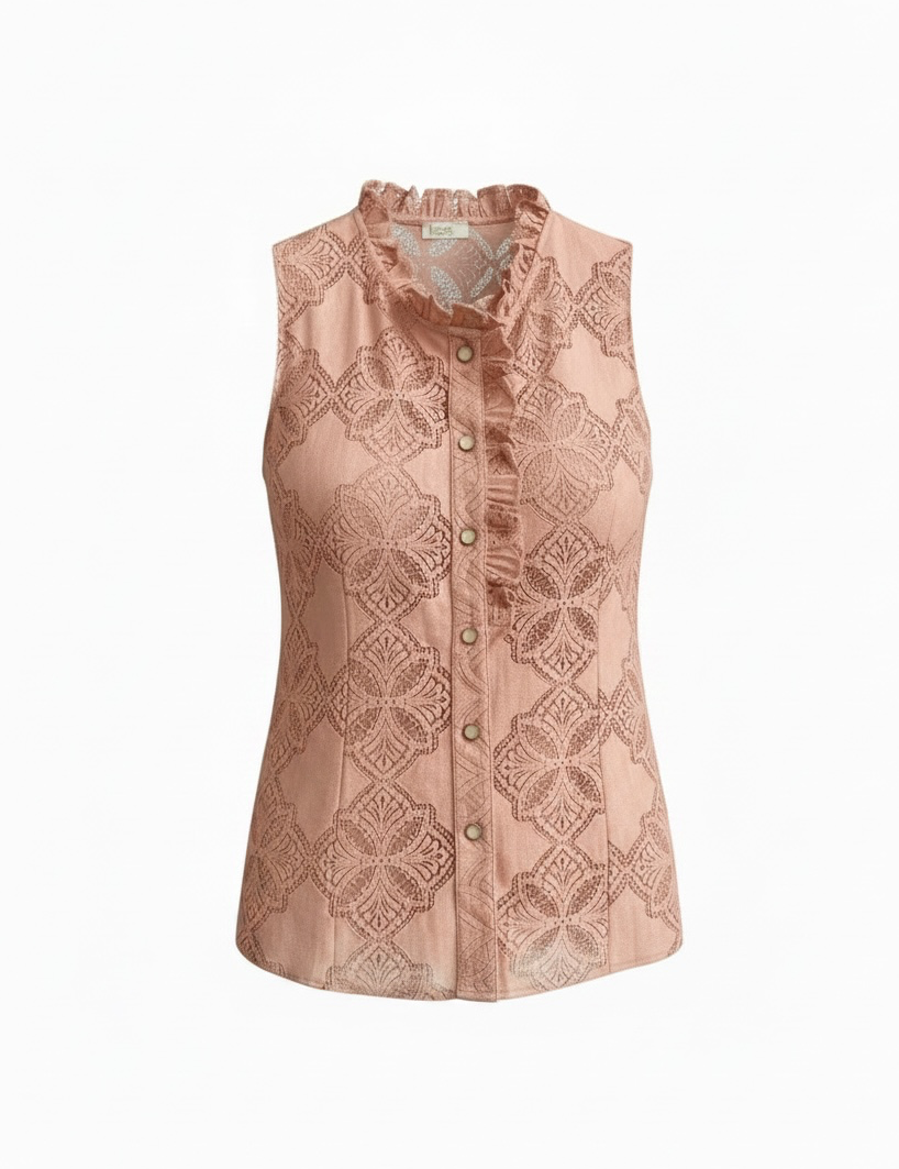 Blouse Léa Dentelle MC