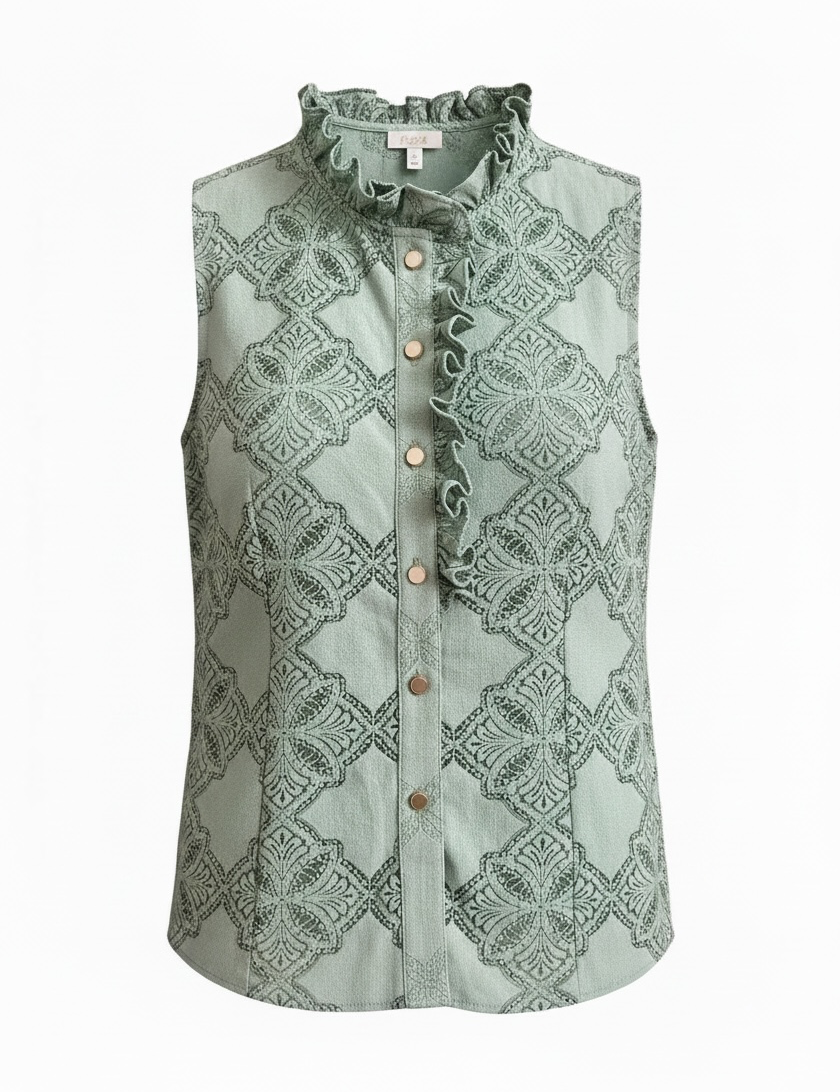 Blouse Léa Dentelle MC