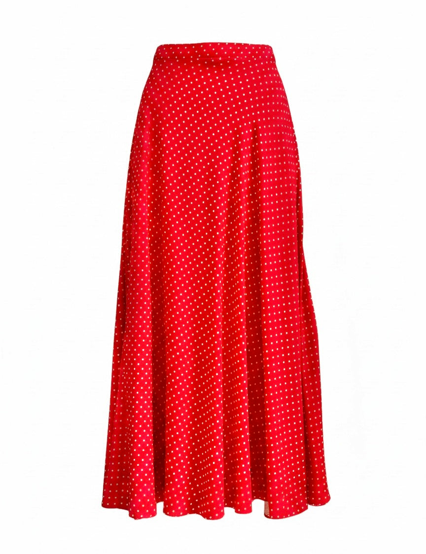 Jupe Bettina red Polka dots