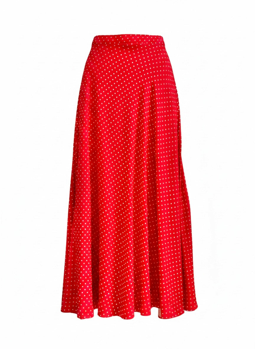Jupe Bettina red Polka dots