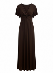 Robe Sofia Chocolat