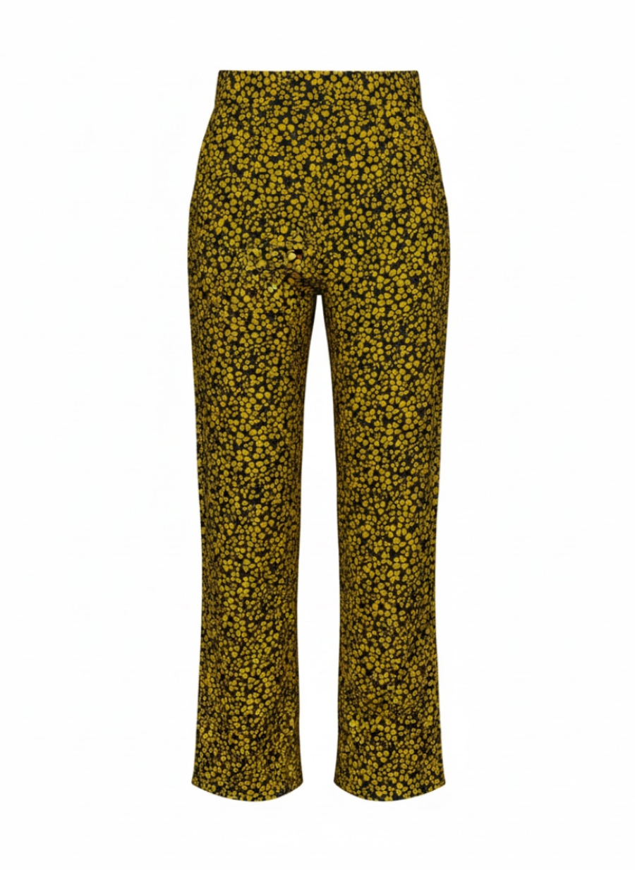 Jeanne Bubble Flower Pants